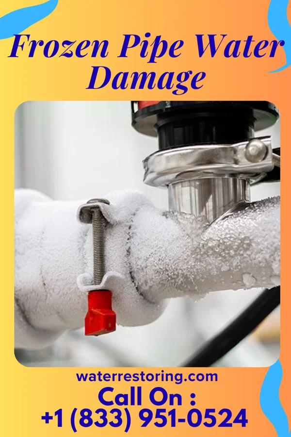 Frozen Pipe Water Damage in Monroe, OH